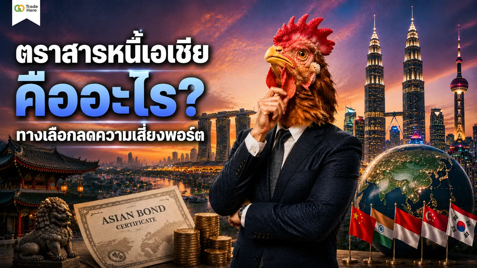 ตราสารหนี้เอเชีย คืออะไร? ทางเลือกลดความเสี่ยงพอร์ต