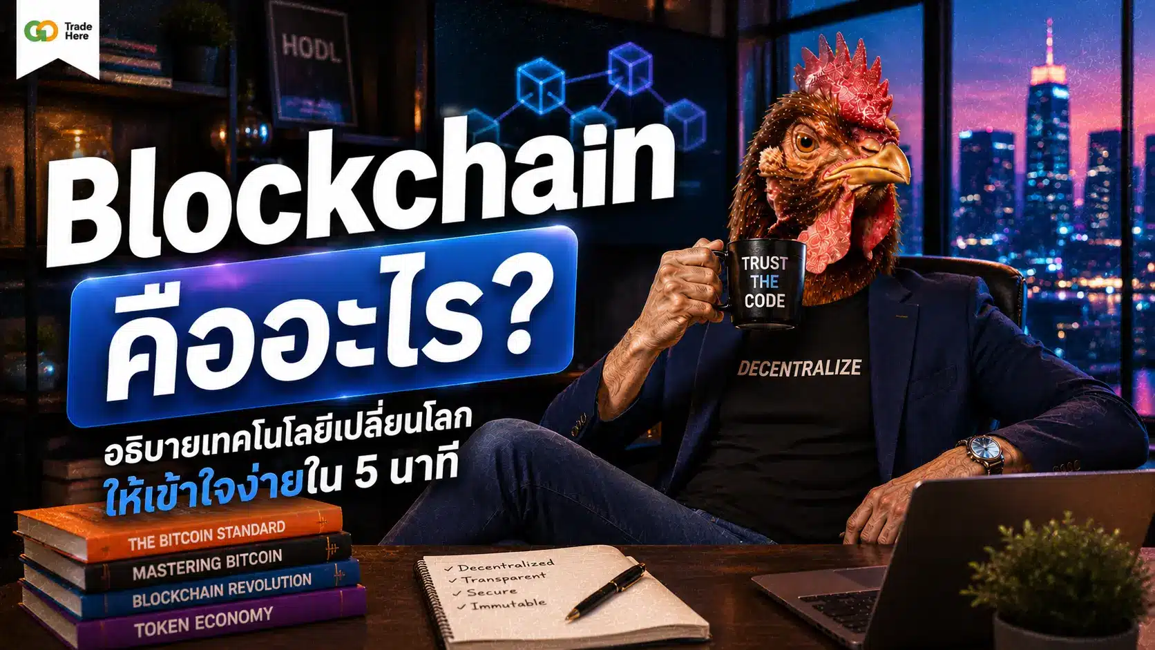 Blockchain คืออะไร? อธิบายเทคโนโลยีเปลี่ยนโลกให้เข้าใจง่าย