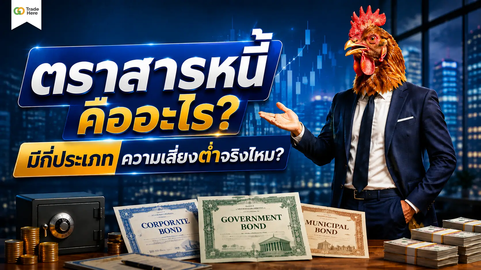 ตราสารหนี้ คืออะไร อธิบายความหมายและการทำงานของตราสารหนี้เบื้องต้น