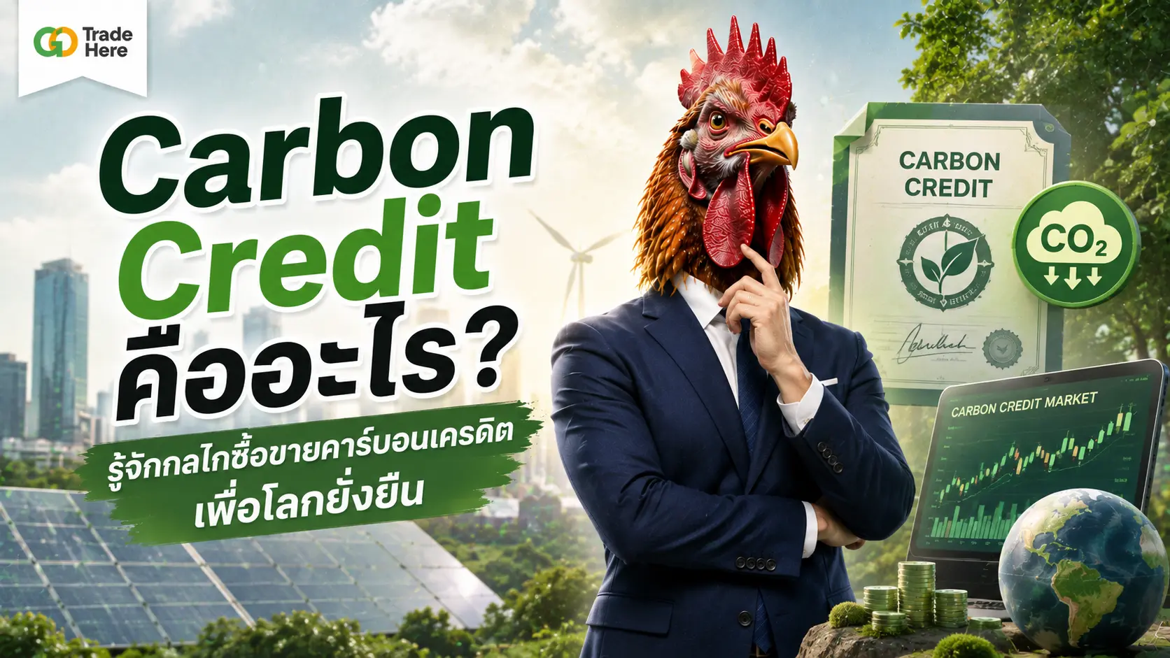Carbon Credit คืออะไร? รู้จักกลไกซื้อขายคาร์บอนเครดิตเพื่อโลกยั่งยืน