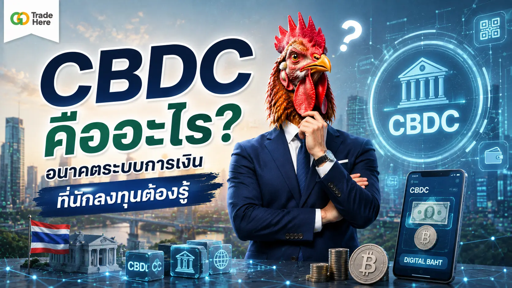 CBDC คืออะไร? อนาคตระบบการเงินที่นักลงทุนต้องรู้
