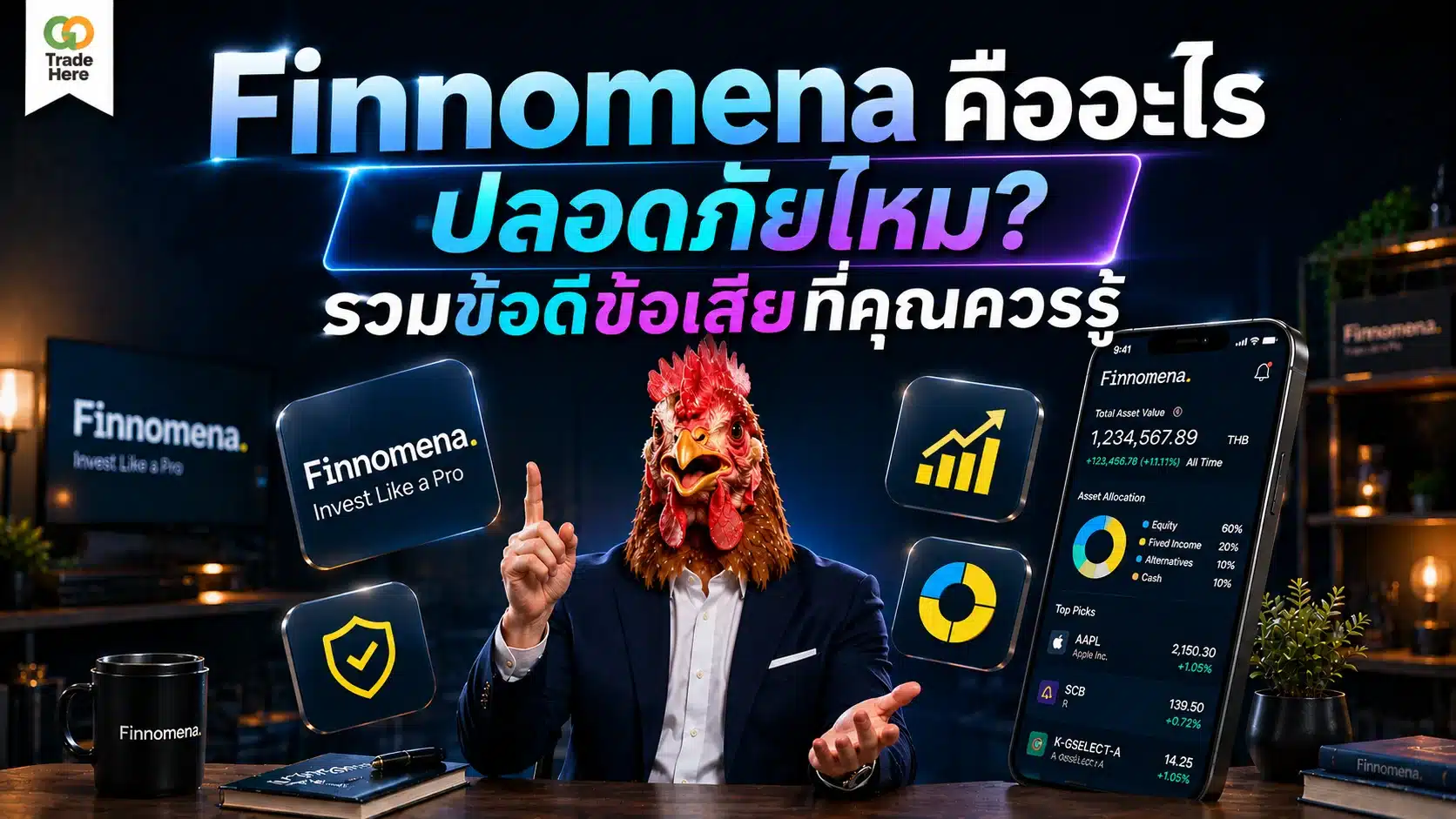 Finnomena คืออะไร ปลอดภัยไหม? รวมข้อดีข้อเสียที่คุณควรรู้