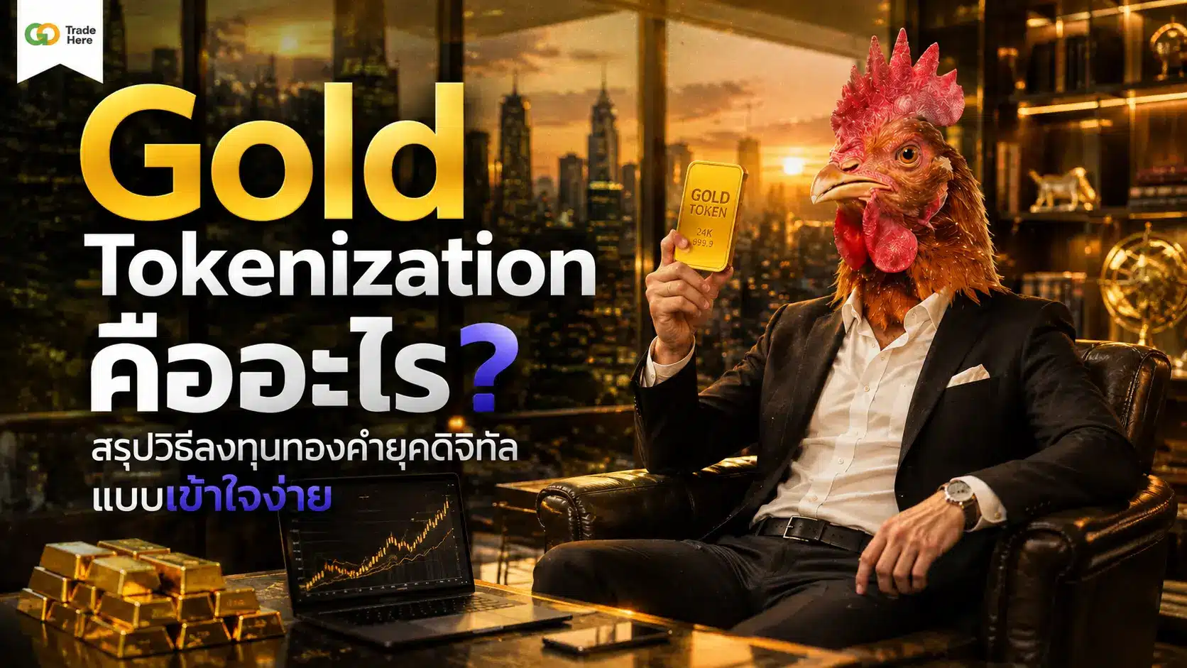 Gold Tokenization คืออะไร? สรุปวิธีลงทุนทองคำยุคดิจิทัลแบบเข้าใจง่าย