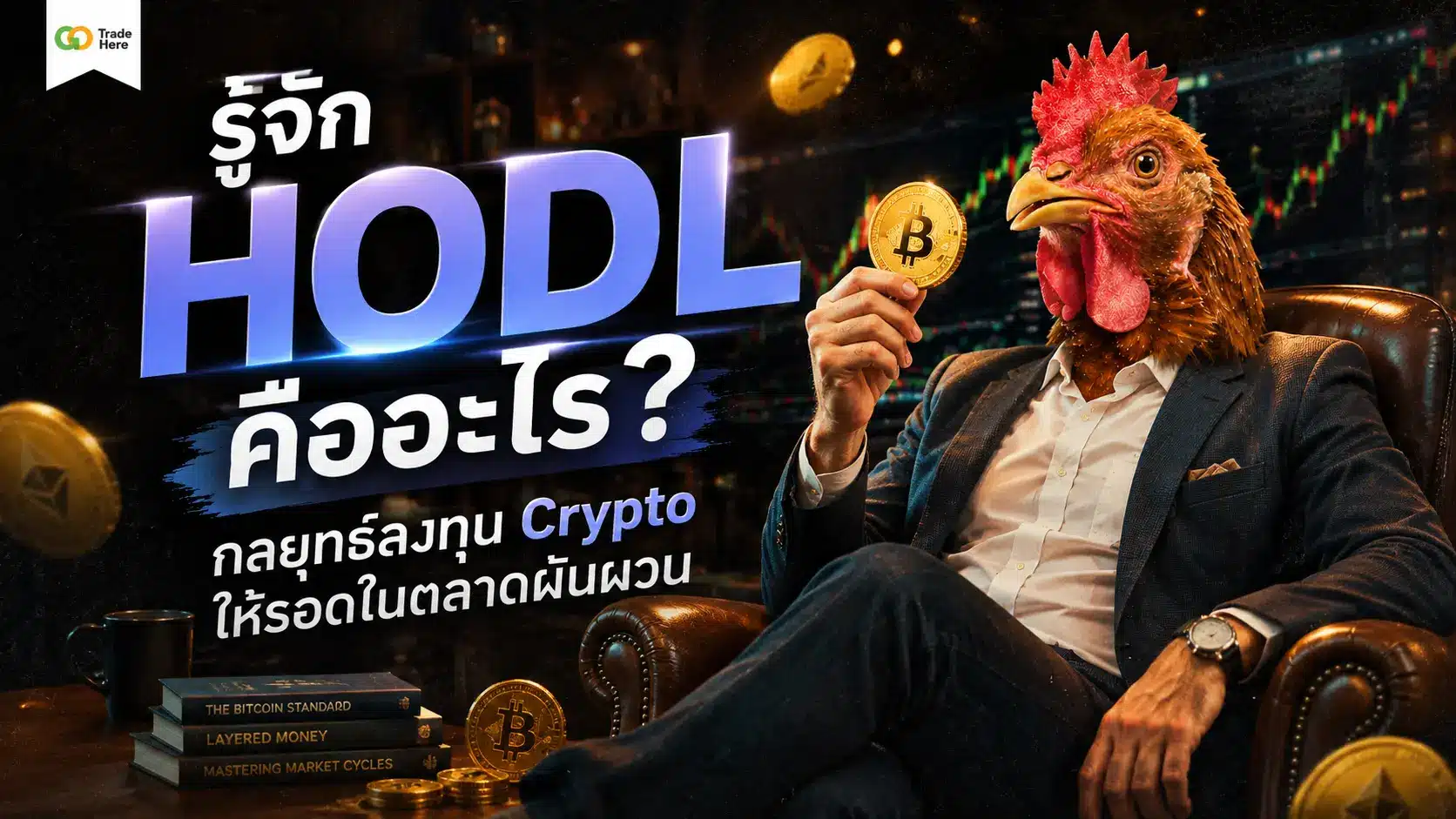 HODL คือ — กลยุทธ์การถือครองสินทรัพย์คริปโตในระยะยาว