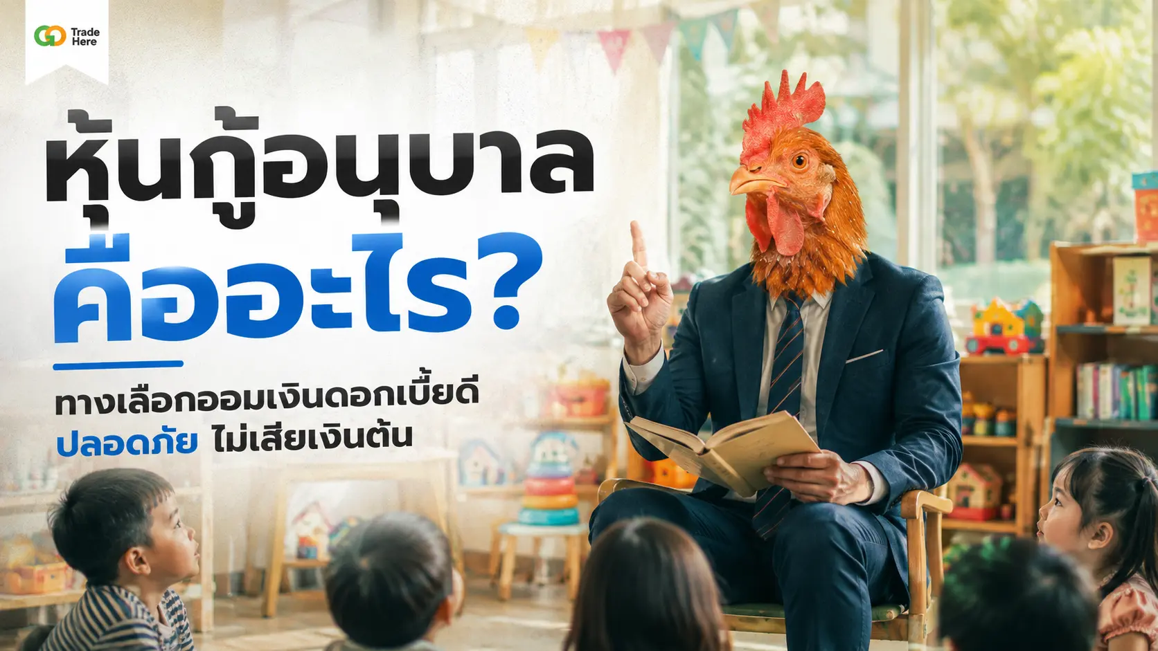 หุ้นกู้อนุบาล คืออะไร? ทางเลือกออมเงินดอกเบี้ยดี ปลอดภัย ไม่เสียเงินต้น