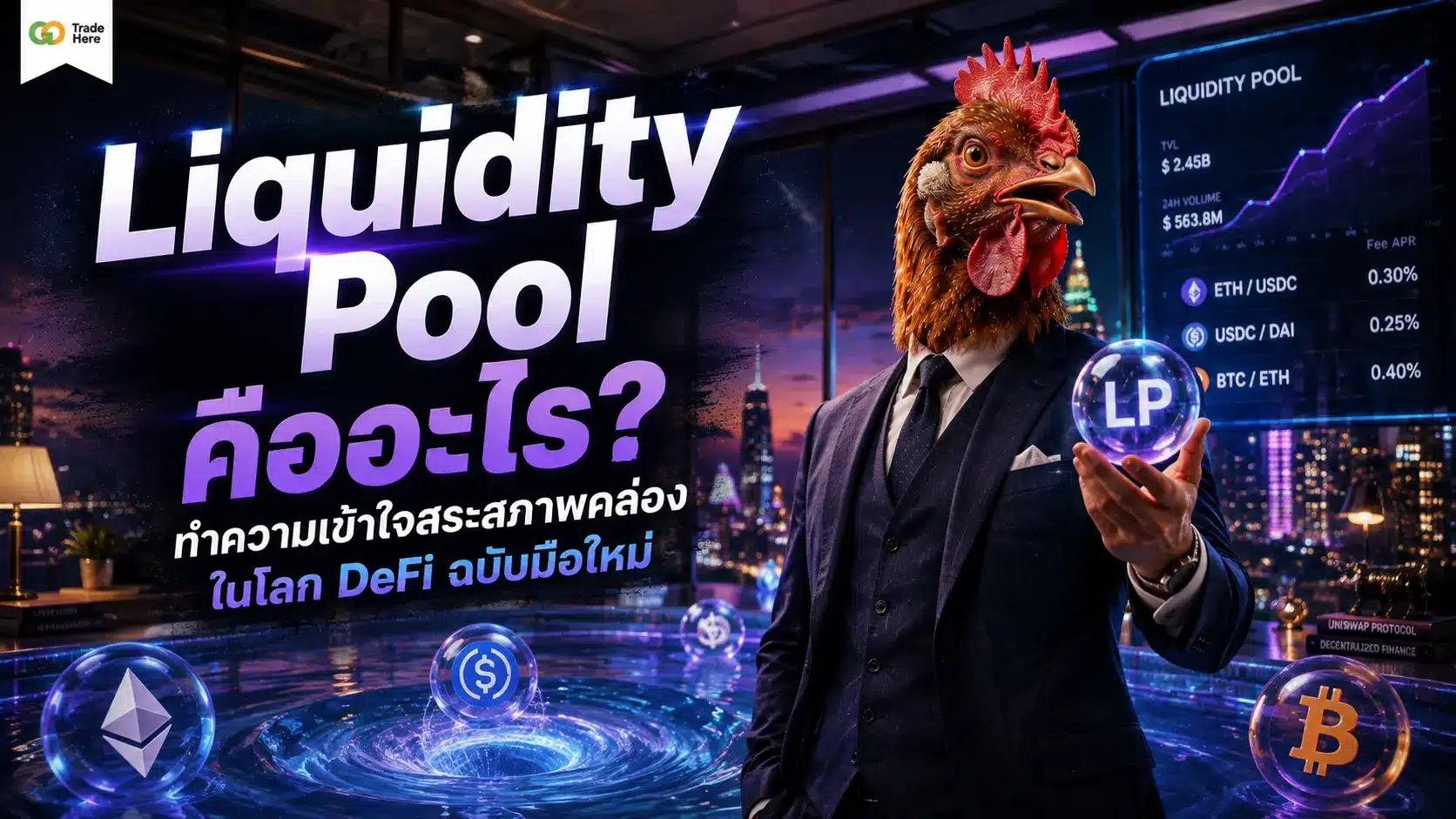 Liquidity Pool คืออะไร? ทำความเข้าใจสระสภาพคล่องในโลก DeFi ฉบับมือใหม่