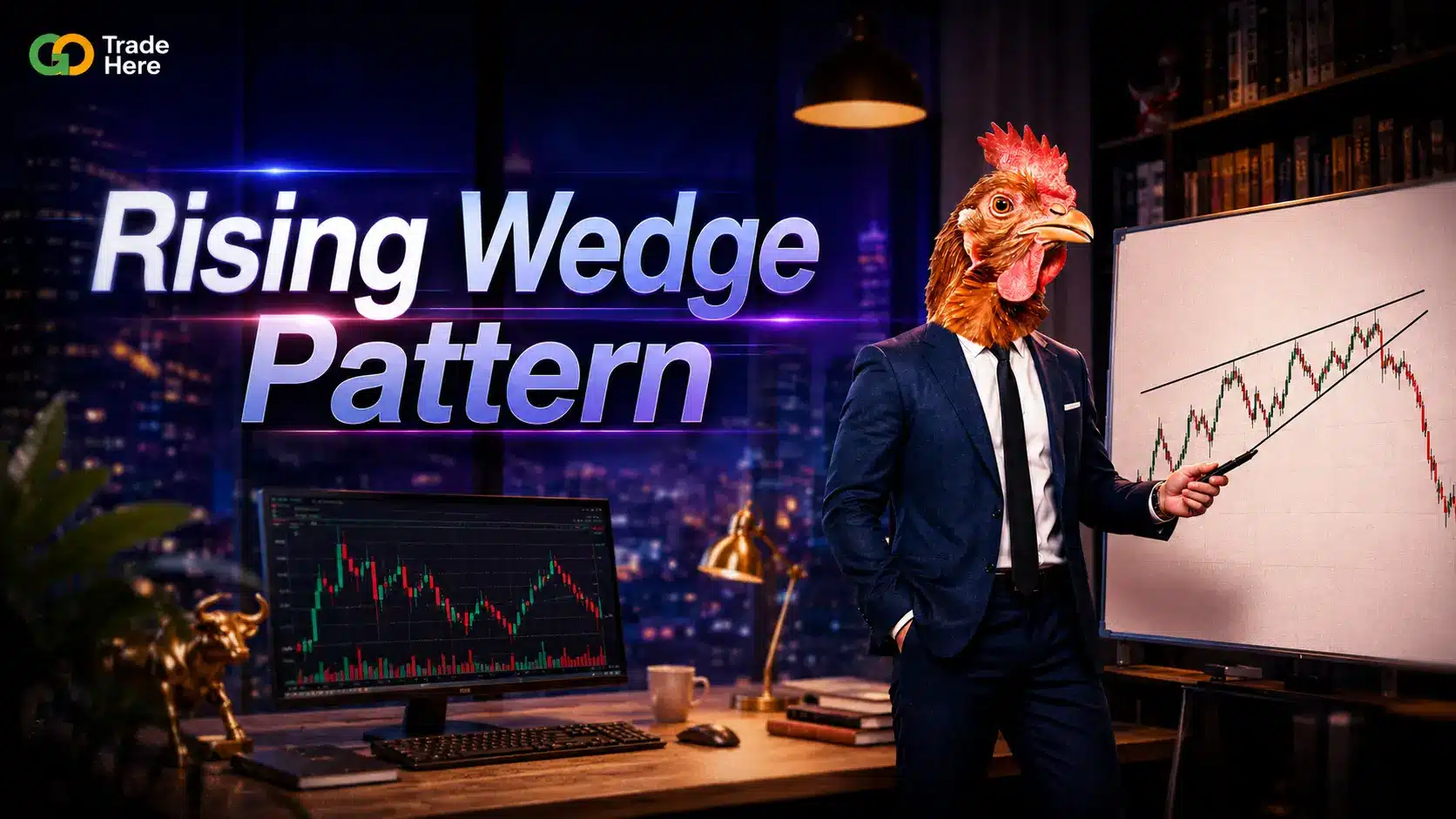 สรุป Rising Wedge Pattern สัญญาณเตือนกราฟกลับตัวที่ต้องรู้