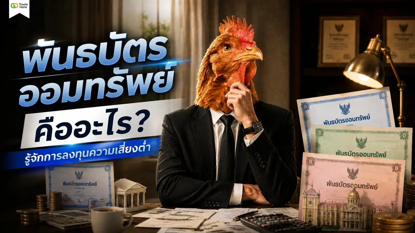พันธบัตรออมทรัพย์ คืออะไร? รู้จักการลงทุนความเสี่ยงต่ำ