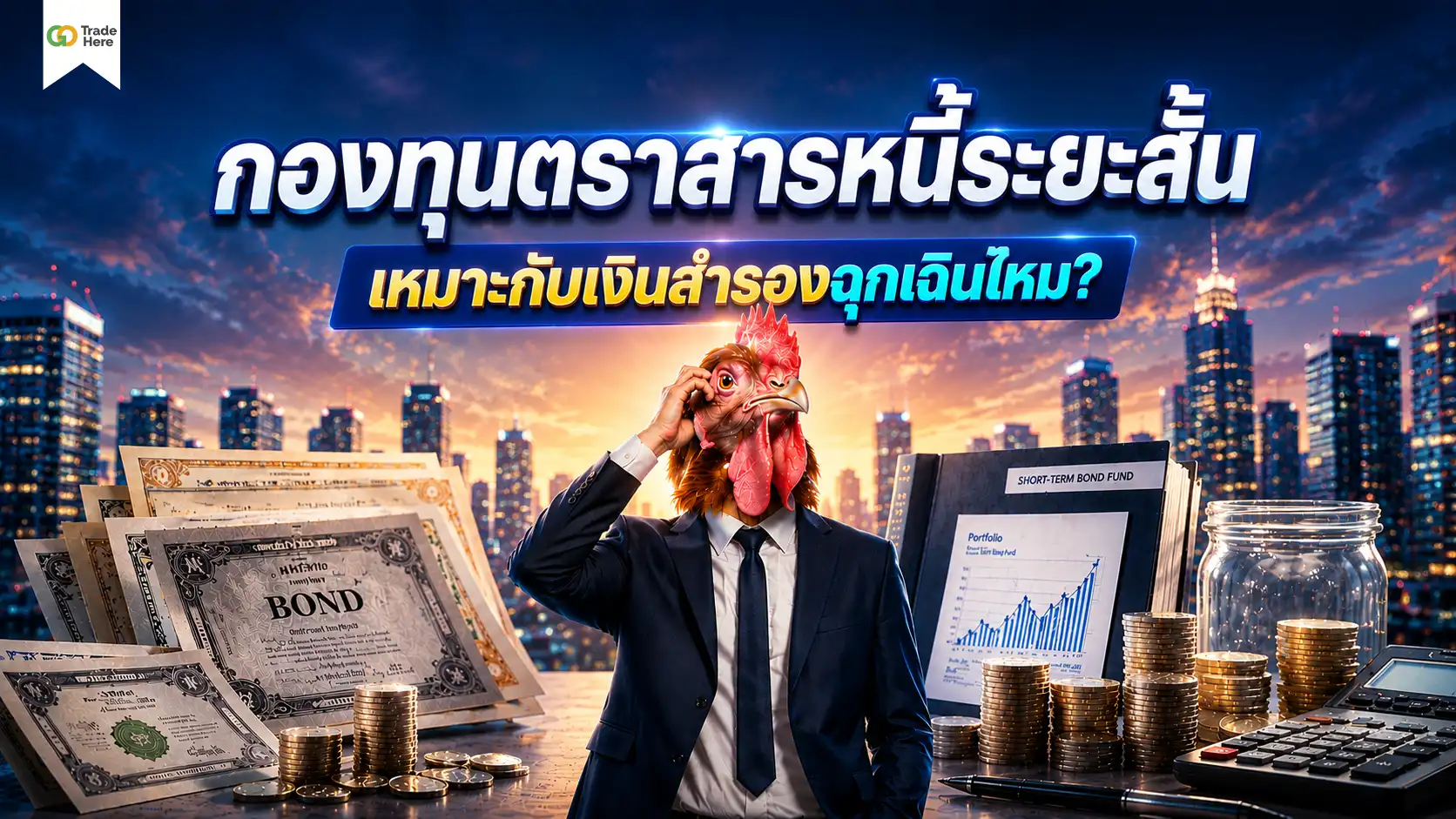 กองทุนตราสารหนี้ระยะสั้น เหมาะกับเงินสำรองฉุกเฉินไหม?