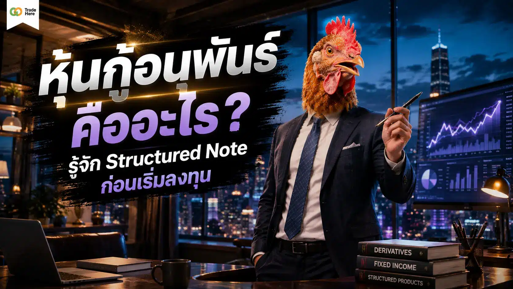 หุ้นกู้อนุพันธ์ คืออะไร? รู้จัก Structured Note ก่อนเริ่มลงทุน
