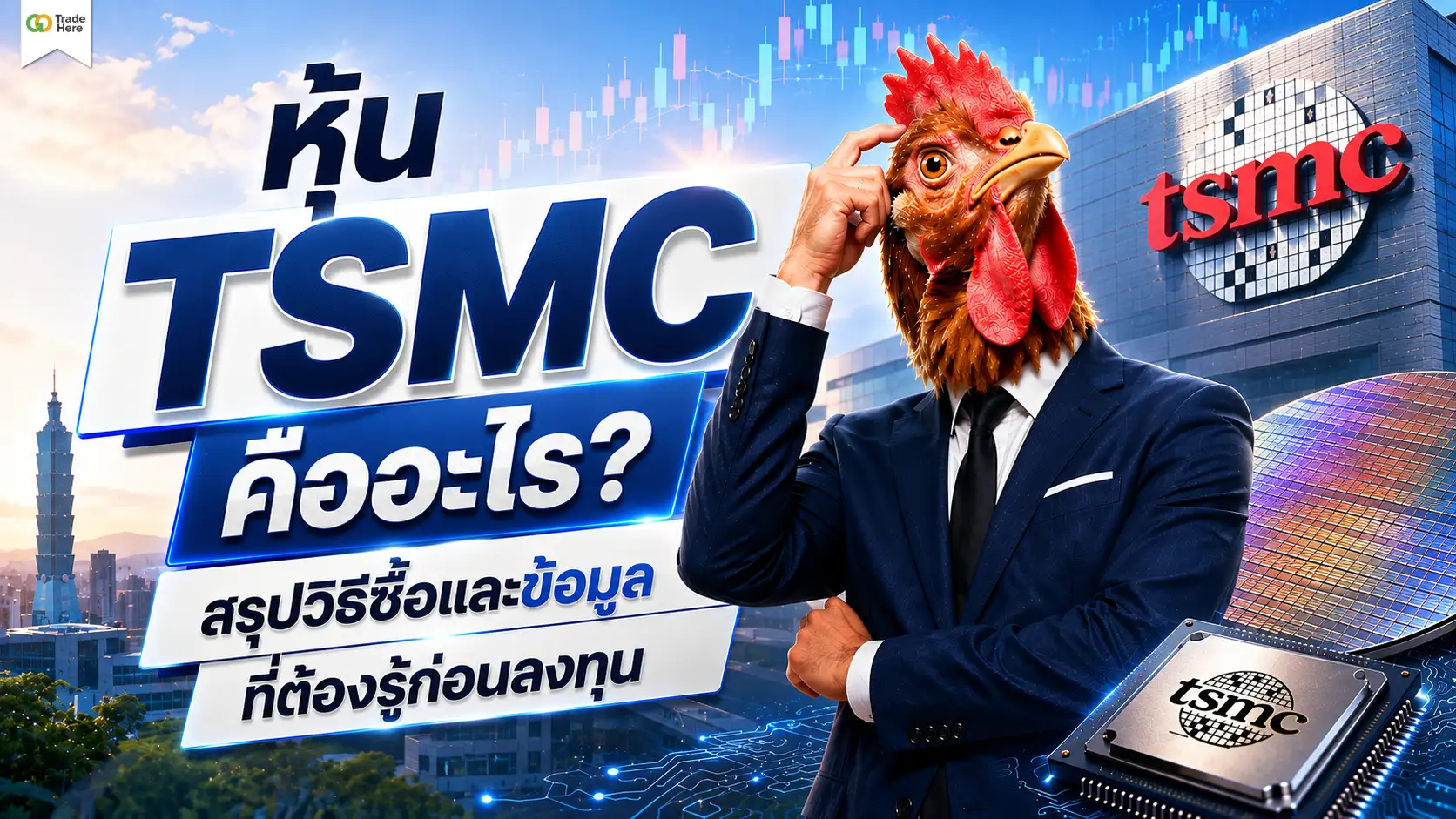 หุ้น TSMC คืออะไร? สรุปวิธีซื้อและข้อมูลที่ต้องรู้ก่อนลงทุน