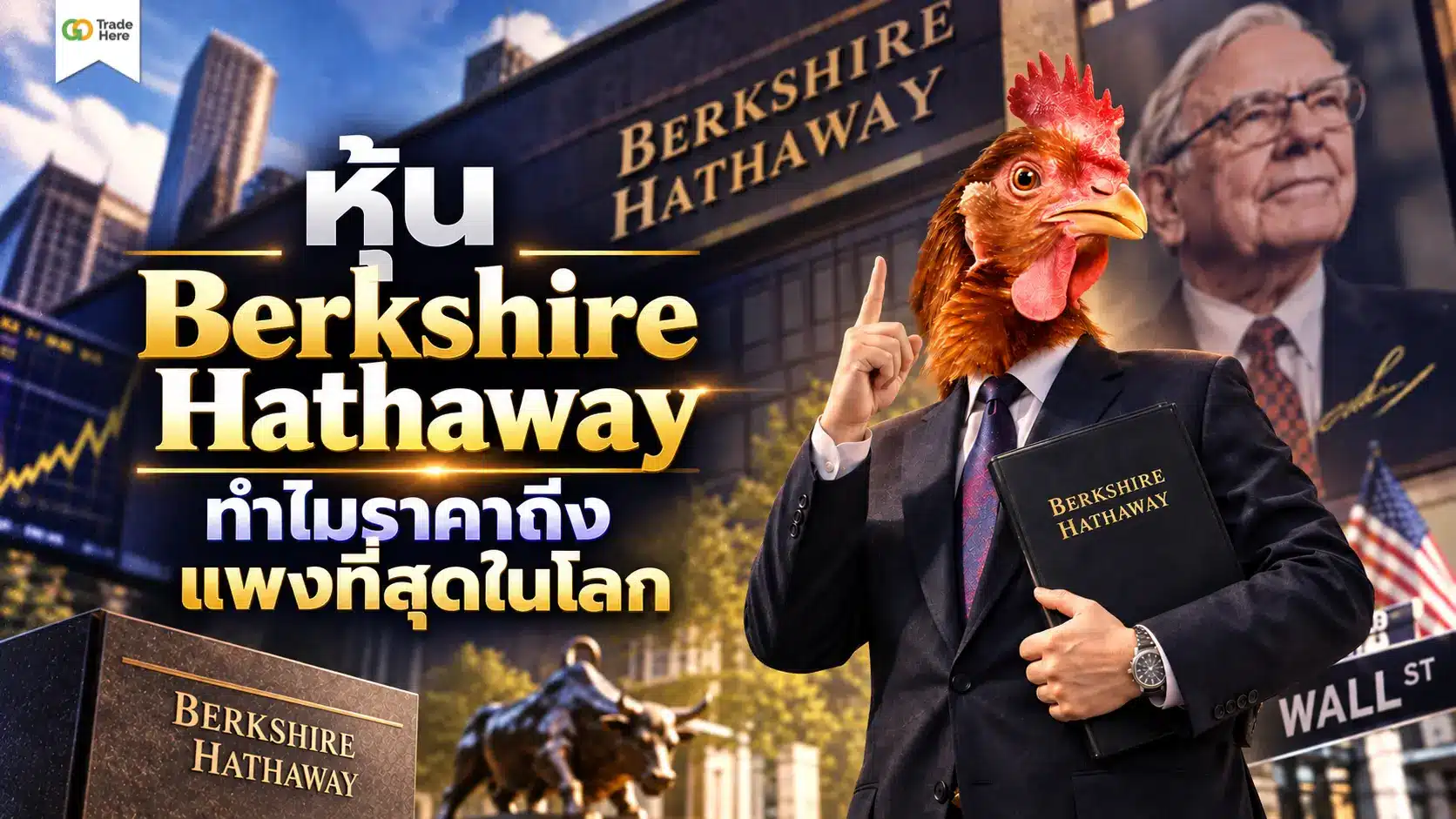 หุ้น Berkshire Hathaway คืออะไร? ทำไมราคาถึงแพงที่สุดในโลก