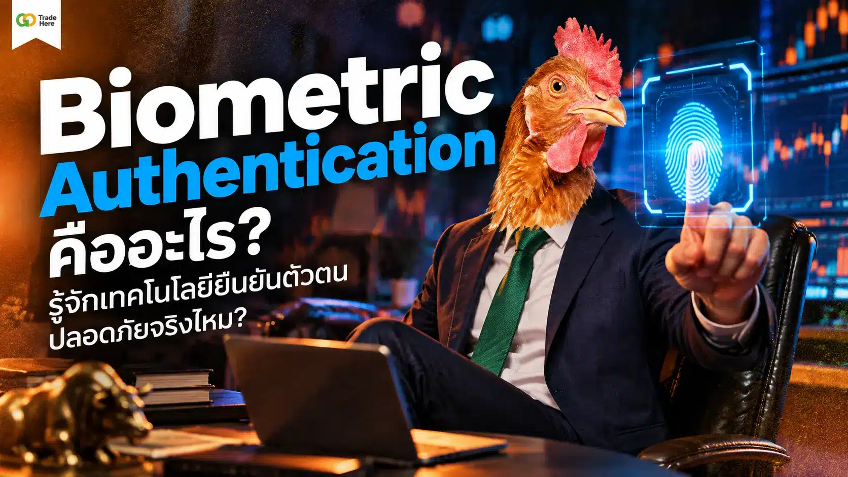Biometric Authentication คืออะไร? ระบบสแกนชีวภาพ ยืนยันตัวตนแห่งยุคดิจิทัล