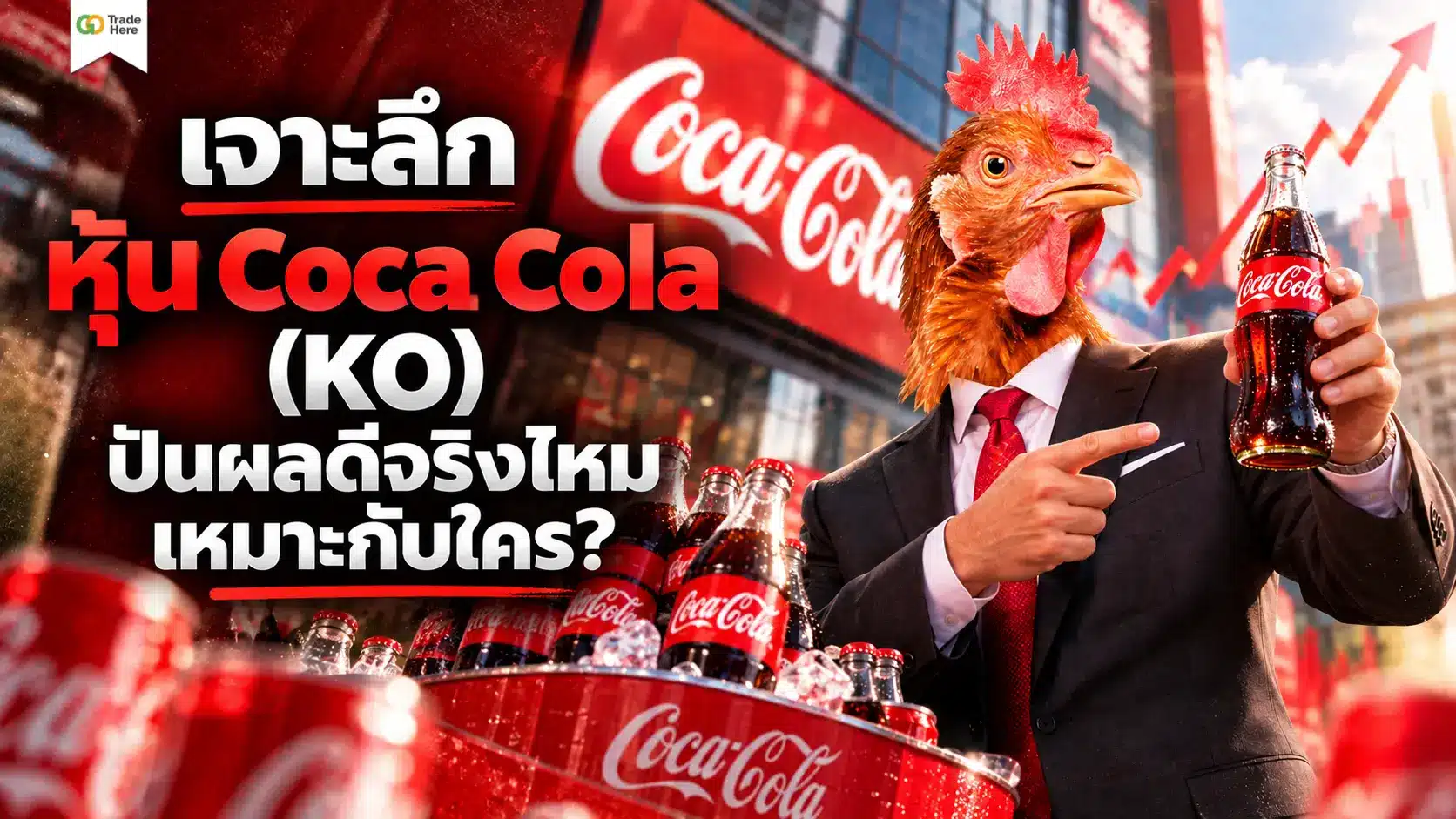 เจาะลึก หุ้น Coca Cola (KO) ปันผลดีจริงไหม เหมาะกับใคร?