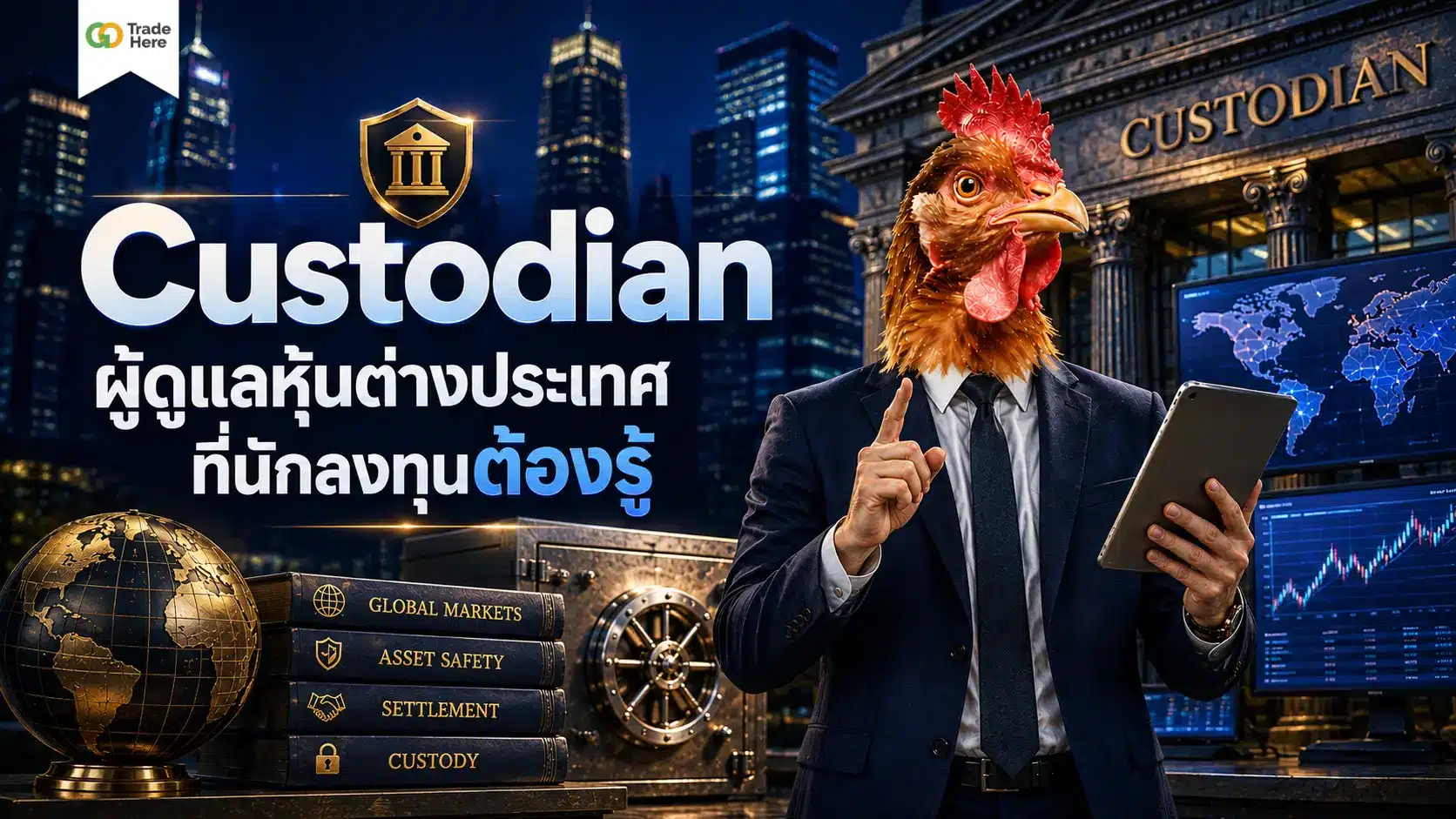 Custodian คืออะไร? ผู้ดูแลหุ้นต่างประเทศที่นักลงทุนต้องรู้