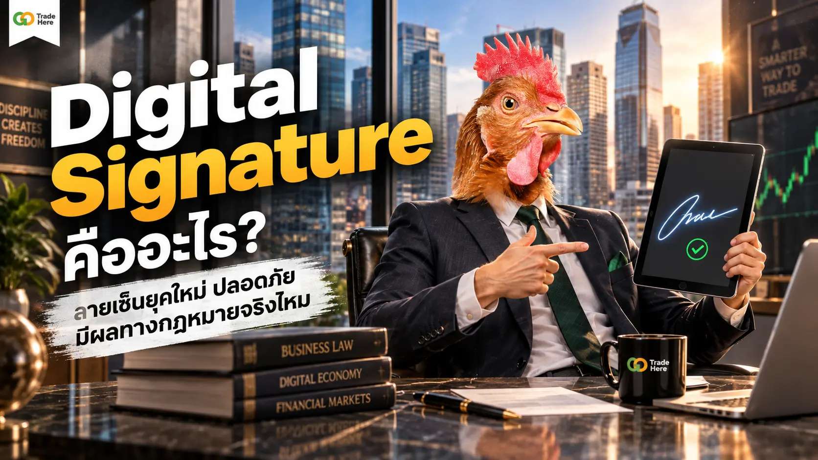 Digital Signature คืออะไร? ลายเซ็นดิจิทัลปลอดภัยแค่ไหน
