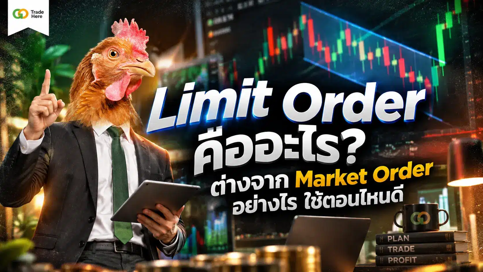 Limit Order คืออะไร? ต่างจาก Market Order อย่างไร ใช้ตอนไหนดี