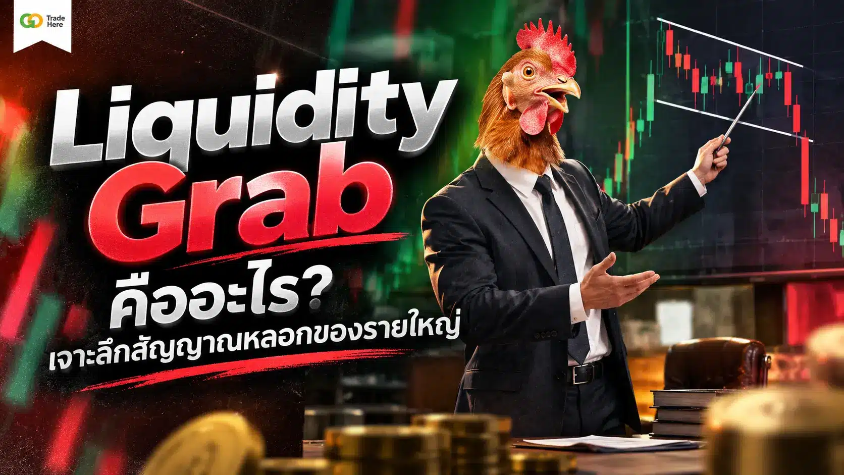Liquidity Grab คืออะไร? เจาะลึกสัญญาณหลอกของรายใหญ่