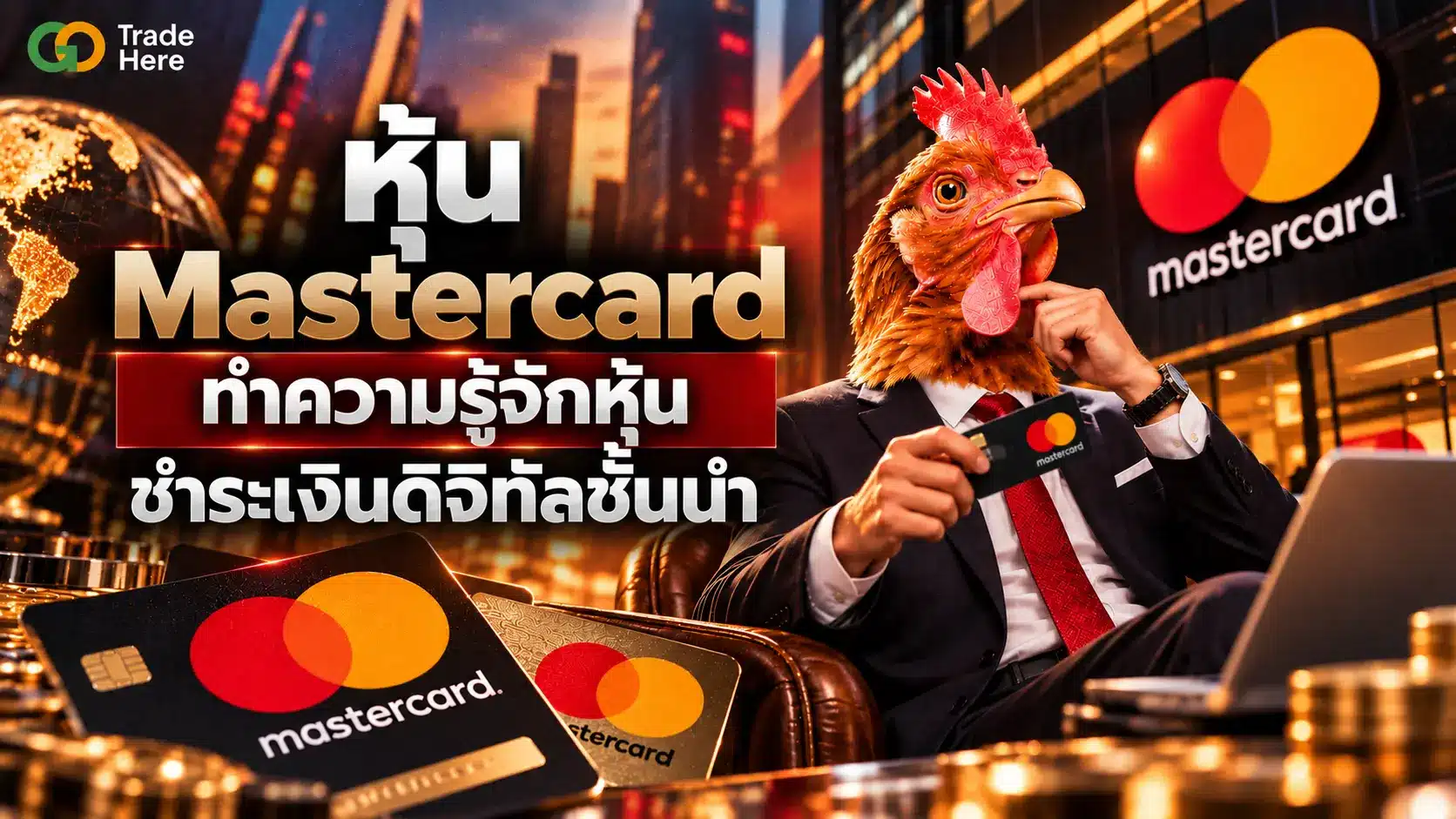 หุ้น Mastercard (MA) ทำความรู้จักหุ้นชำระเงินดิจิทัลชั้นนำ