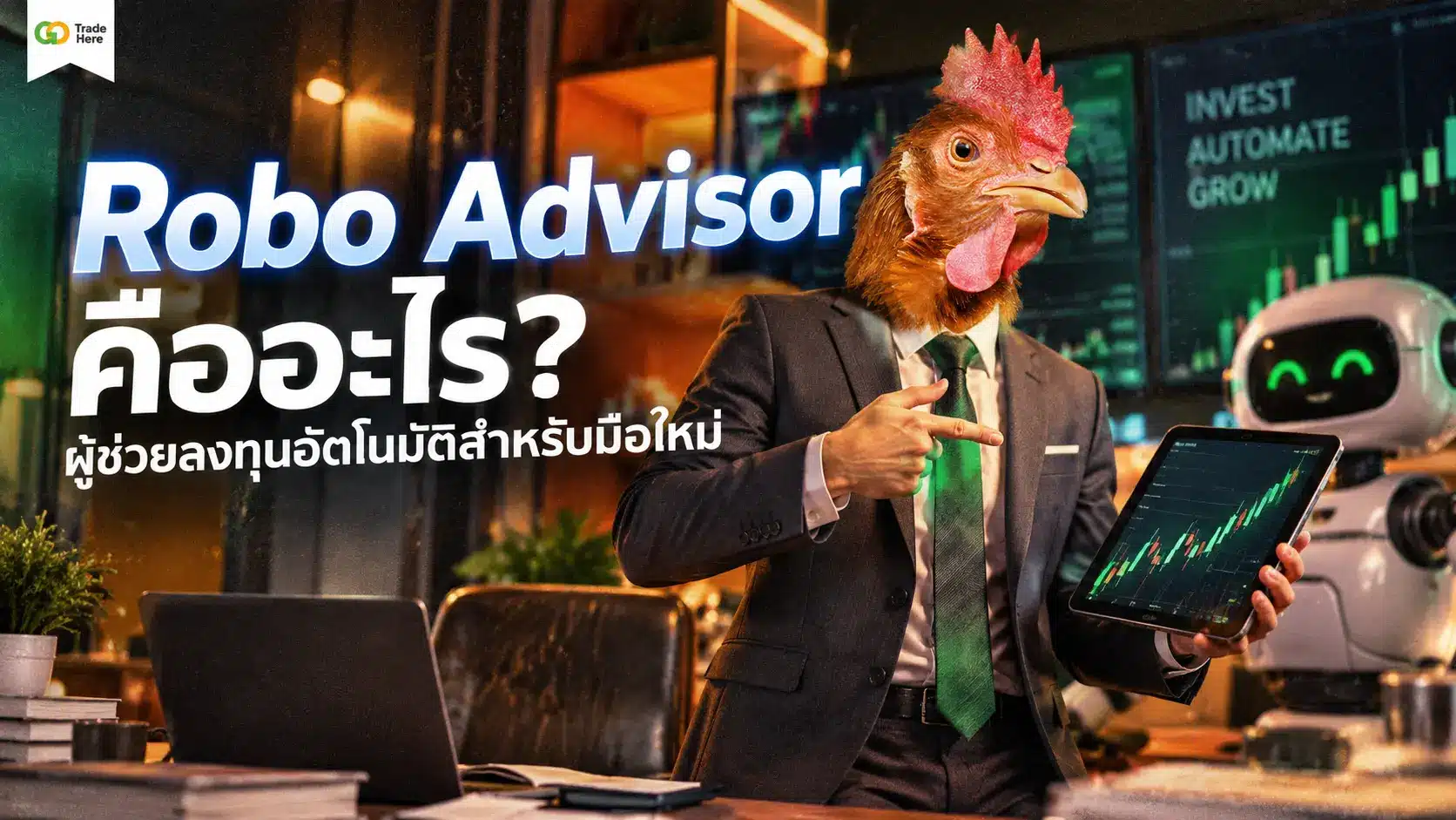 Robo Advisor คืออะไร? ผู้ช่วยลงทุนอัตโนมัติสำหรับมือใหม่