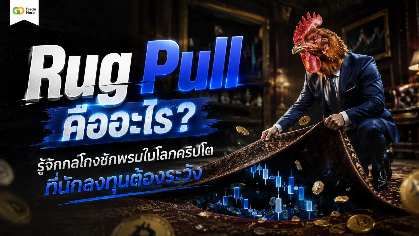 Rug Pull คืออะไร? รู้จักกลโกงชักพรมในโลกคริปโตที่นักลงทุนต้องระวัง