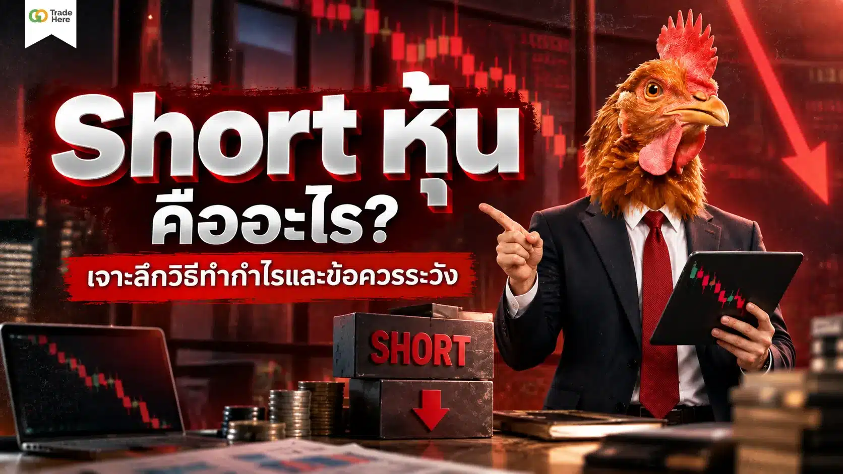 Short หุ้น คืออะไร? กลไกทำกำไรตลาดขาลงที่มือใหม่ต้องรู้