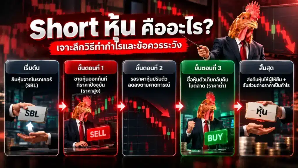 Short หุ้น คืออะไร? ทำความเข้าใจกลไกพื้นฐาน Short หุ้น คืออะไร? ทำความเข้าใจกลไกพื้นฐาน