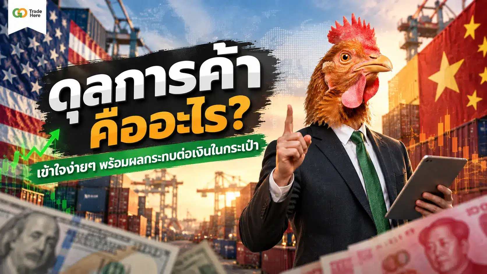 ดุลการค้า คืออะไร? เข้าใจง่ายๆ พร้อมผลกระทบต่อเงินในกระเป๋า