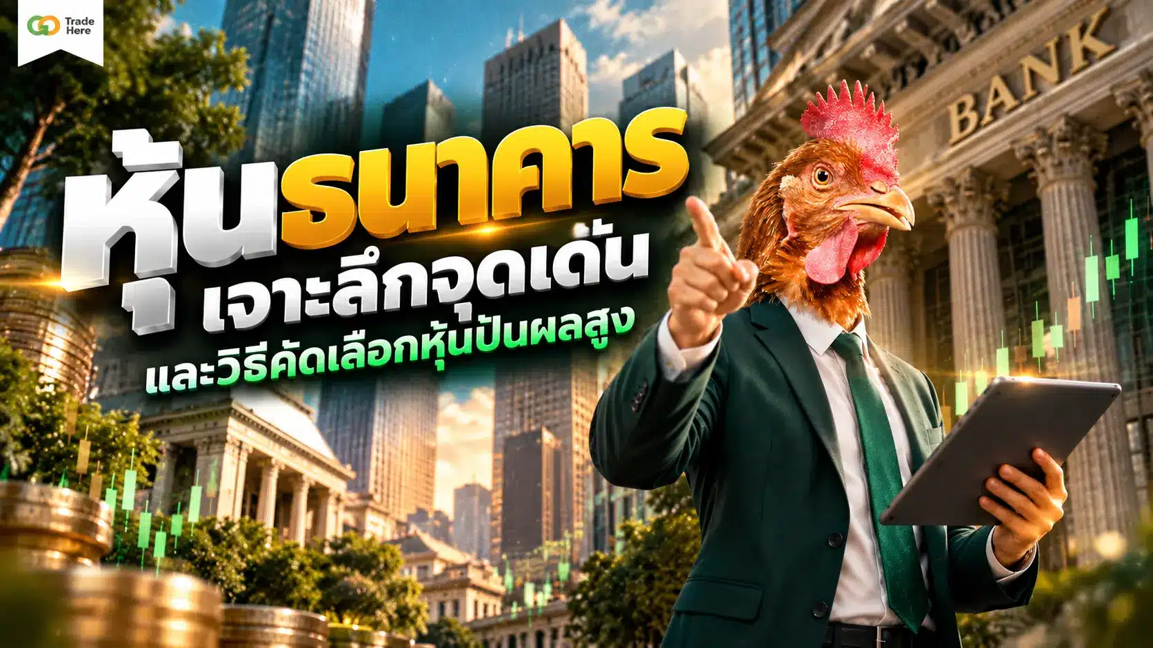 หุ้นธนาคาร เจาะลึกจุดเด่นและวิธีคัดเลือกหุ้นปันผลสูง