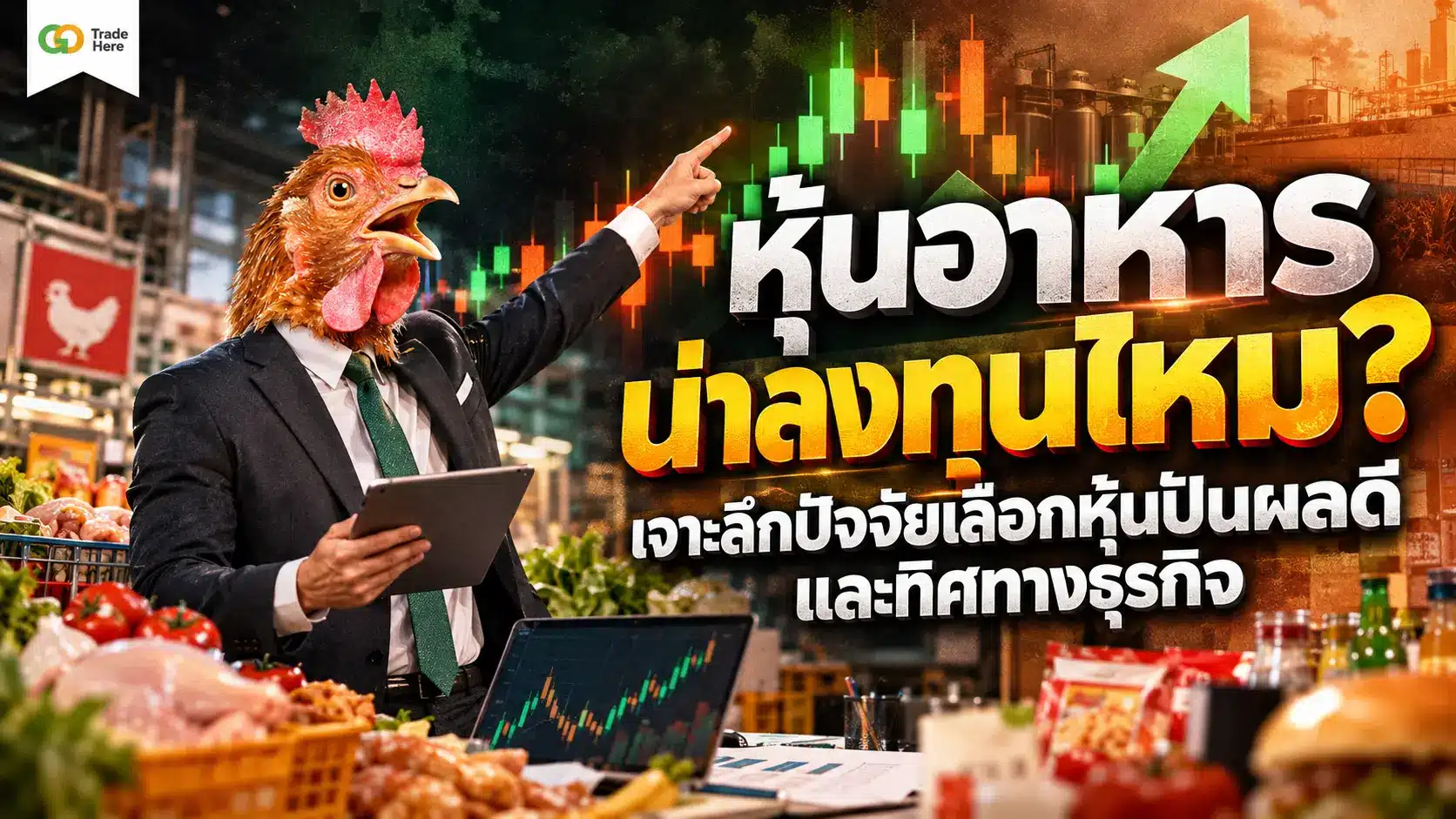 หุ้นอาหารน่าลงทุนไหม? เจาะลึกปัจจัยเลือกหุ้นปันผลดีและทิศทางธุรกิจ