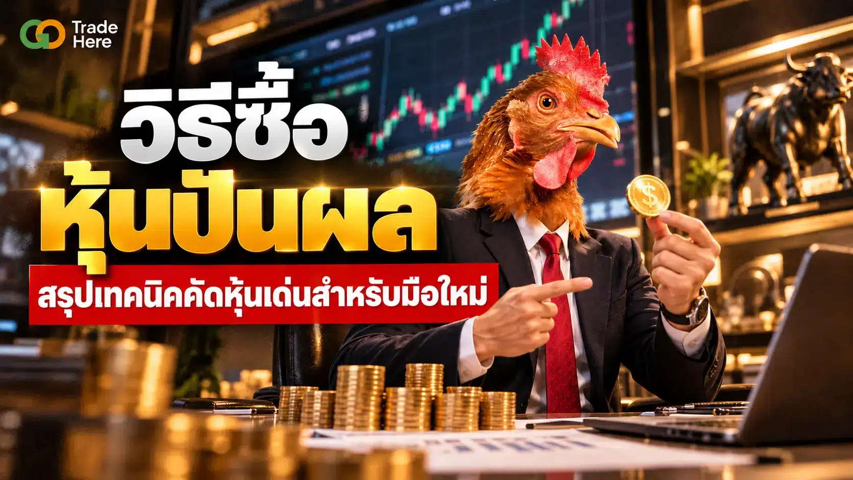 วิธีซื้อหุ้นปันผล สรุปเทคนิคคัดหุ้นเด่นสำหรับมือใหม่