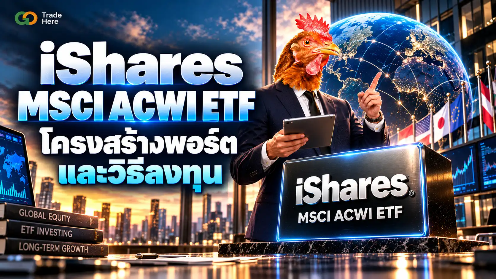 iShares MSCI ACWI ETF คืออะไร? โครงสร้างพอร์ตและวิธีลงทุน