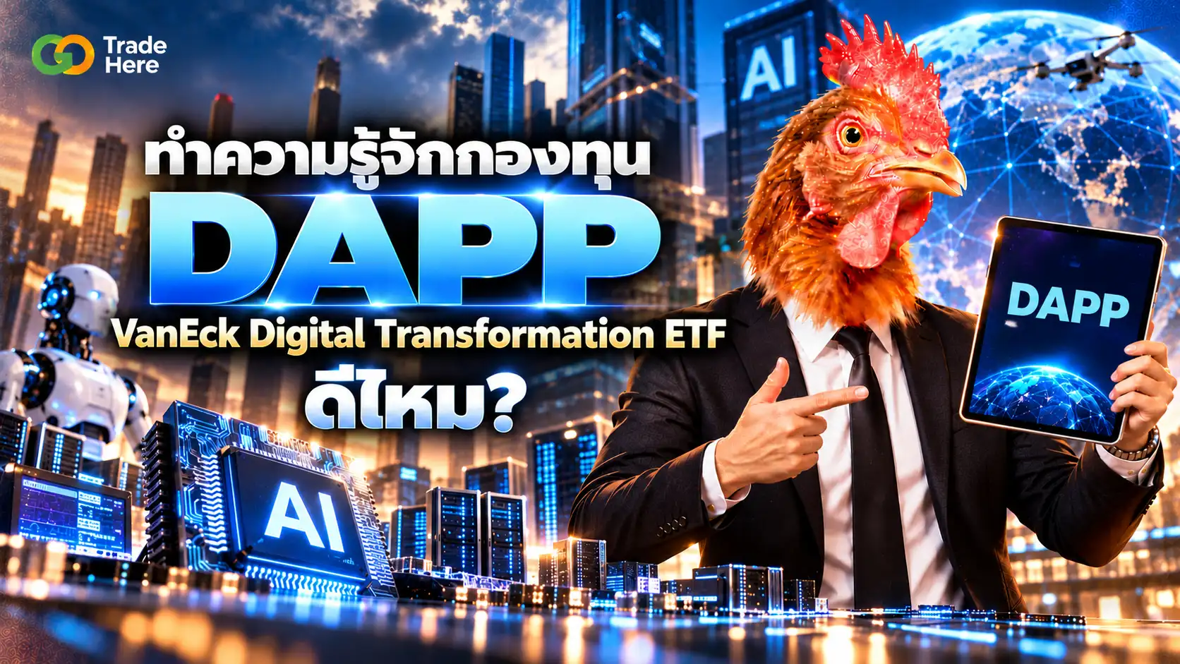 ทำความรู้จักกองทุน VanEck Digital Transformation ETF ดีไหม?