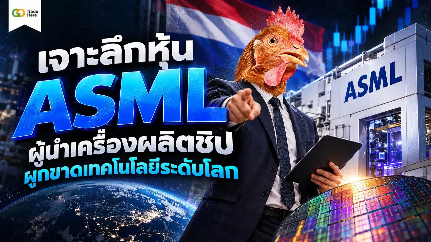 เจาะลึกหุ้น ASML ผู้นำเครื่องผลิตชิปผูกขาดเทคโนโลยีระดับโลก