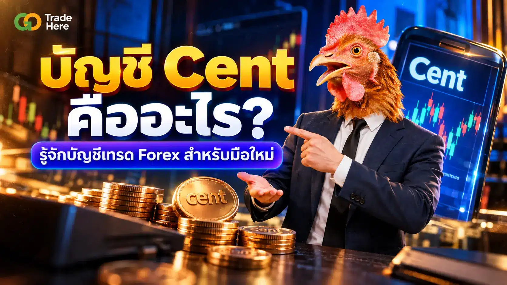 บัญชี Cent คืออะไร? บัญชีเทรด Forex สำหรับมือใหม่