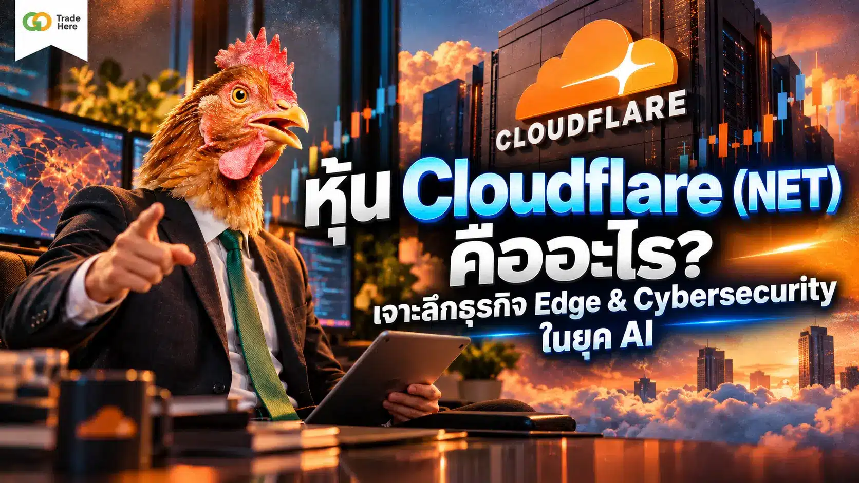 หุ้น Cloudflare คือ — วิเคราะห์ธุรกิจ Cloud & Cybersecurity ในยุค AI