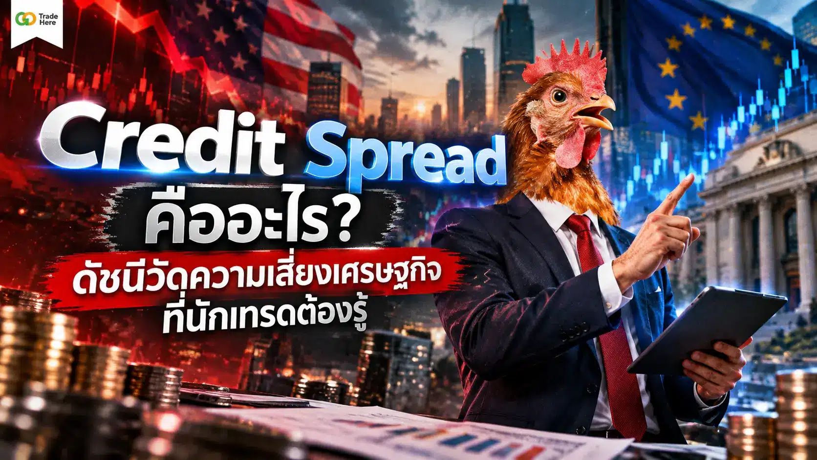 Credit Spread คืออะไร? ดัชนีวัดความเสี่ยงเศรษฐกิจที่นักเทรดต้องรู้