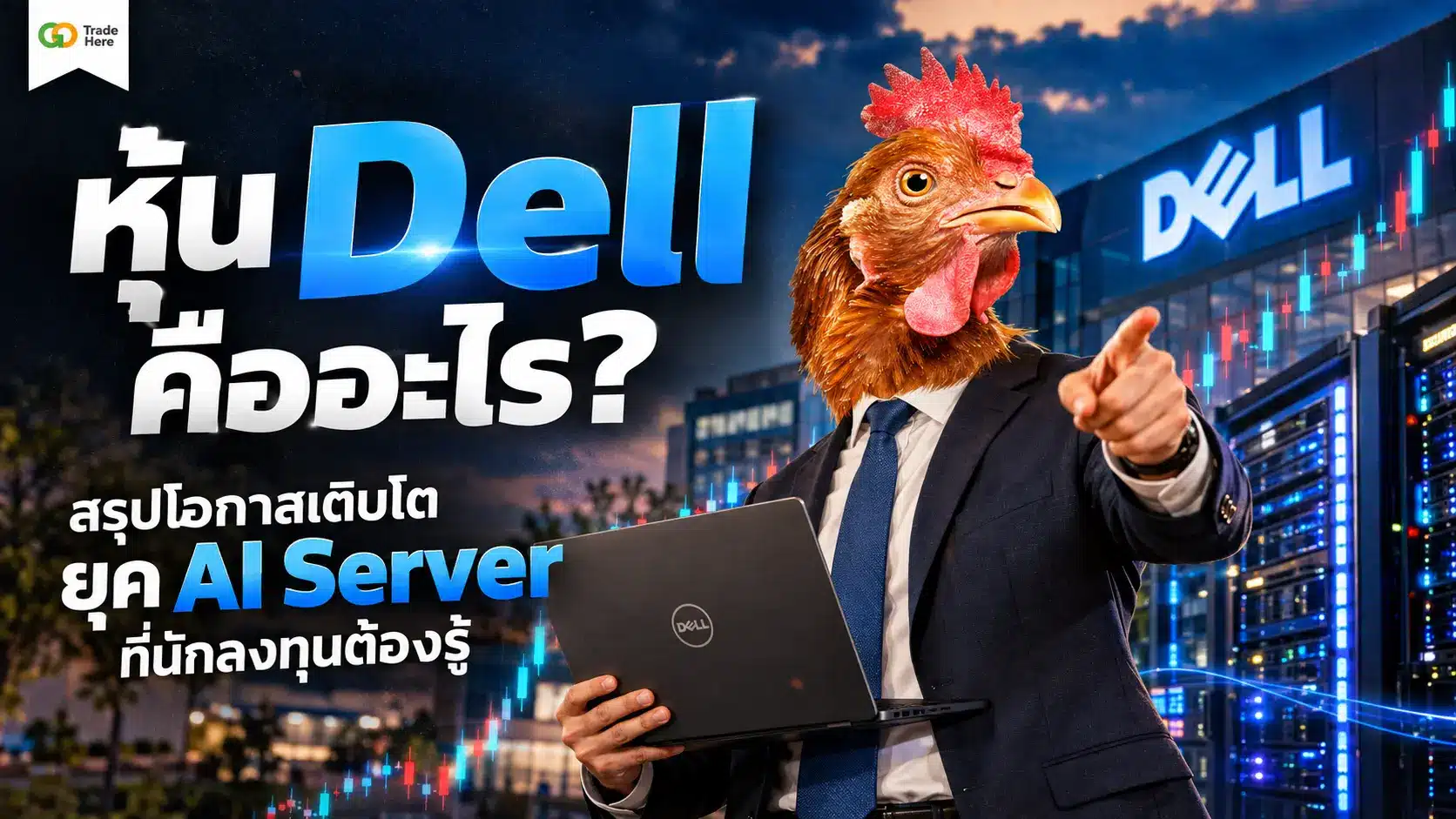 หุ้น Dell คืออะไร? สรุปโอกาสเติบโตยุค AI Server ที่นักลงทุนต้องรู้