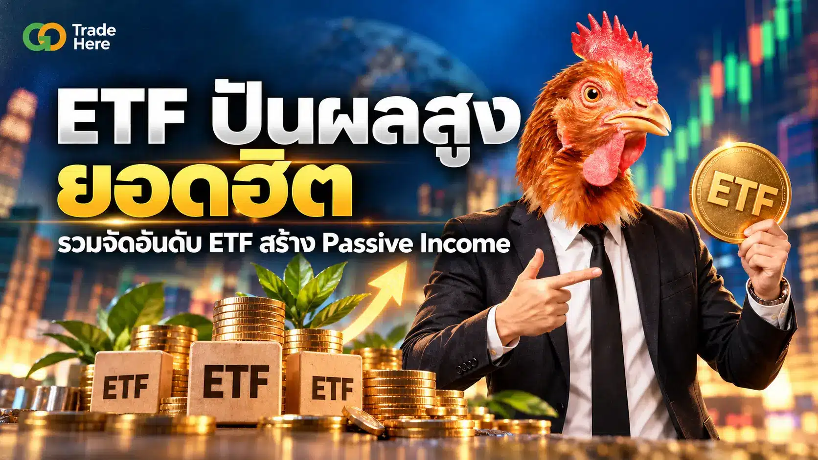 ETF ปันผลสูง ยอดฮิต: รวมจัดอันดับ ETF สร้าง Passive Income