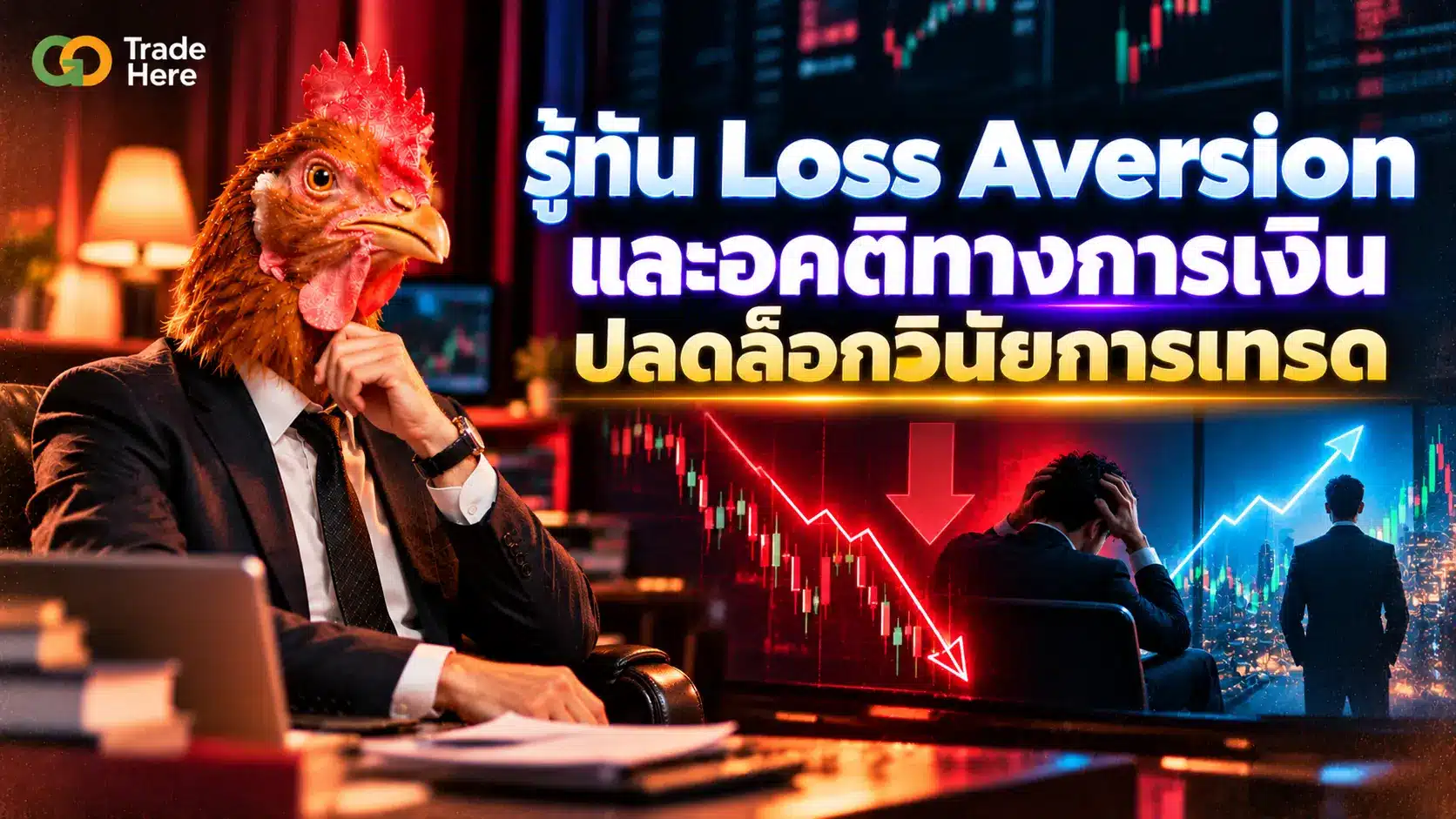 รู้ทัน Loss Aversion และอคติทางการเงิน ปลดล็อกวินัยการเทรด