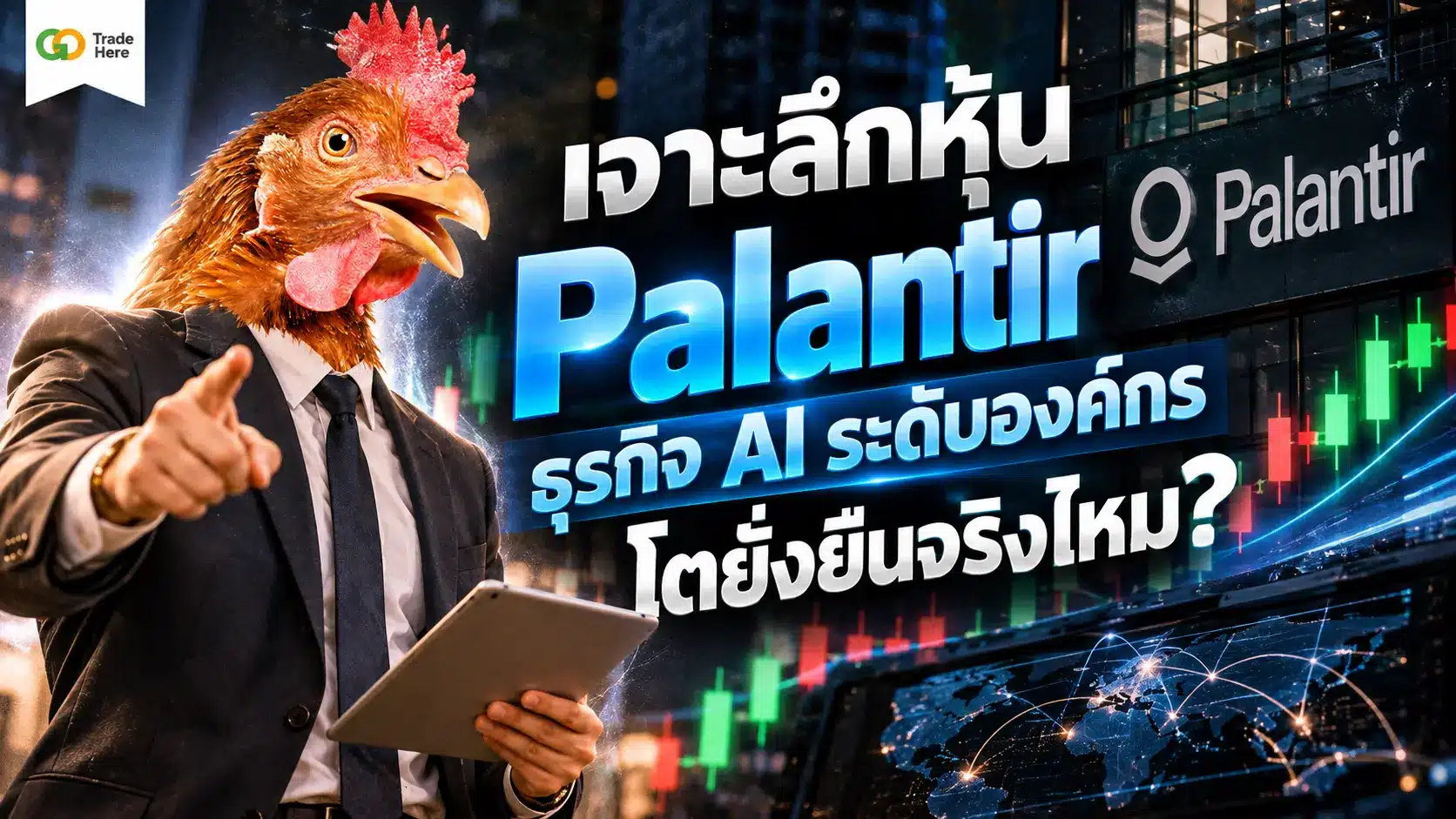 เจาะลึกหุ้น Palantir ธุรกิจ AI ระดับองค์กร โตยั่งยืนจริงไหม?