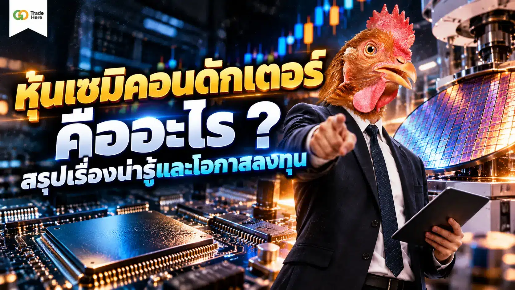 หุ้นเซมิคอนดักเตอร์ คืออะไร ? สรุปเรื่องน่ารู้และโอกาสลงทุน