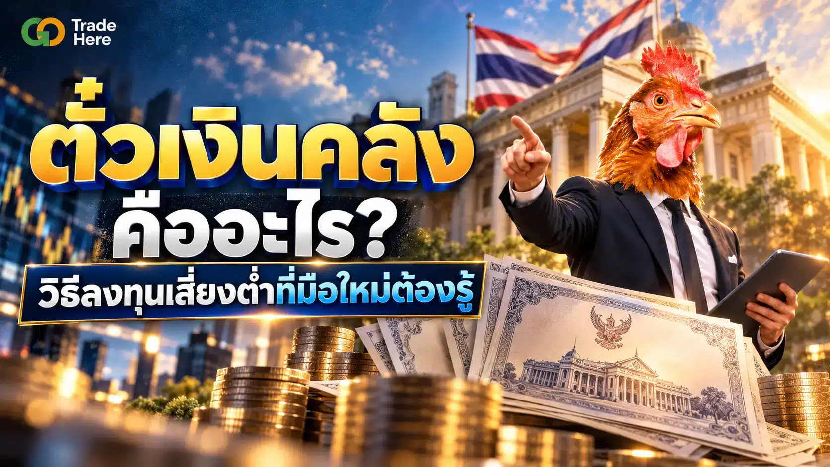 ตั๋วเงินคลัง คืออะไร? วิธีลงทุนเสี่ยงต่ำที่มือใหม่ต้องรู้